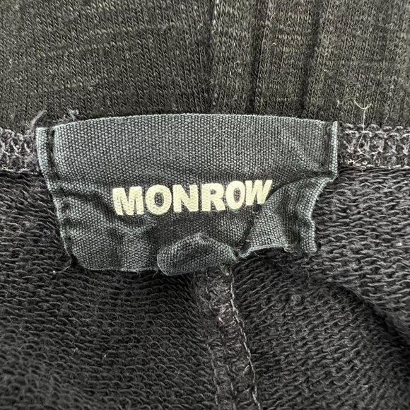 Monrow Extra Small Soft Knit Relaxed Lounge Pants Made in USA Premium Basic - Picture 2 of 12